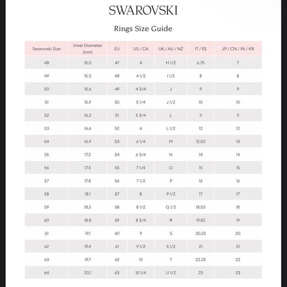 SWAROVSKI RING IN ROSE GOLD - Picture 7 of 7